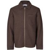 Samsøe Samsøe - Jas Hannes - Bruin - Heren - Wol