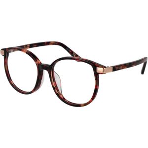 Guess - Ronde Optische Monturen - Bruin - Acetaat