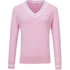 HV Society - Hvsrhea - Pullover - Groen - Gebreid - V-hals