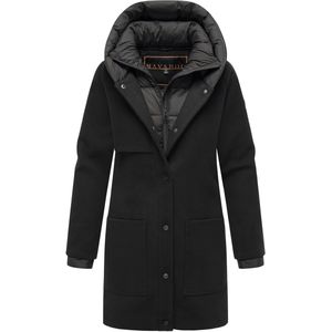 Navahoo - Flauschwunder - Dames Wintermantel - Afneembare Kraag