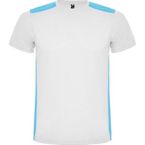 Roly Unisex detroit sport t-shirt met korte mouwen voor volwassenen