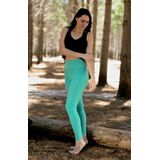 GUGGEN - Mountain-legging - Turkoois - Naadloze Leggings