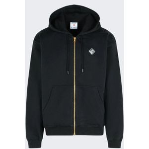Casablanca Heren casa chrome full zip hoodie