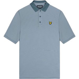 Lyle and Scott Golf microstripe polo