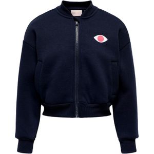 Kids Only - Sweatjack - Blauw - Katoen - Casual Pasvorm