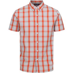 Regatta - Denmoor - Geruit Overhemd - 100% Katoen - Korte Mouwen