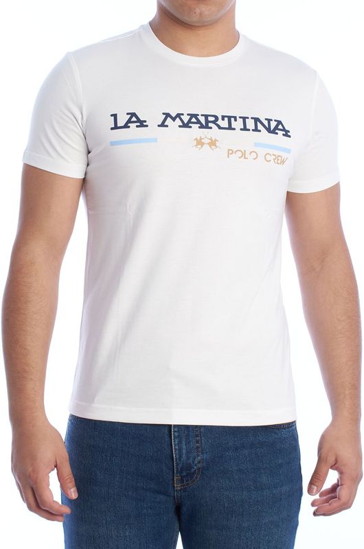 La Martina - XMR311-JS206 - T-shirt - Regular Fit - Korte Mouwen