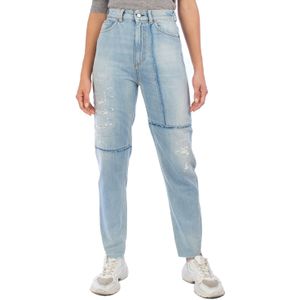 Emporio Armani - Jeans - Blauw - Dames - Relaxed Fit - Denim