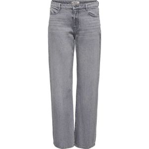 Only - Onlcobain Reg Wide Rhinestone - Jeans - Medium Grey