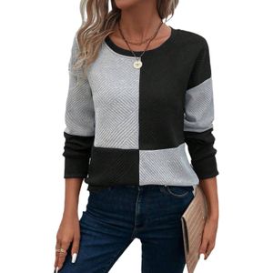 Kleurblok Langemouwen T-shirt