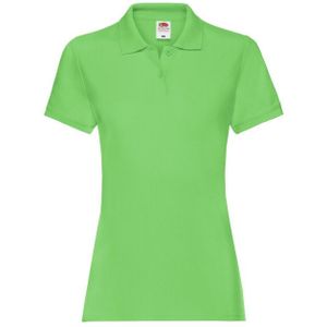 Fruit of the Loom - Dames Premium Effen Poloshirt - 100% Katoen