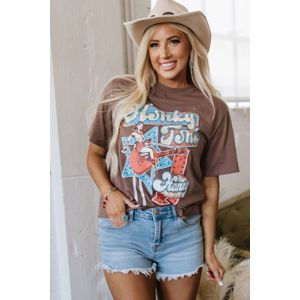 Honky Tonk Honey Graphic T-shirt