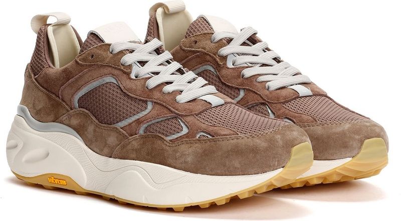 Clae Salazar Heren Suède Bruine Sneakers