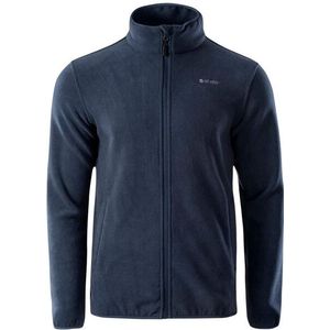 Hi-Tec - Vest - Polyester - Zwart - Hoge Kraag - Met Lange Mouwen