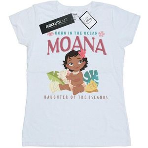 Li-cense Disney dames moana geboren in de oceaan katoenen t-shirt