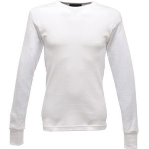 Regatta - Thermisch Ondergoed - Lange Mouw Vest - Licht Geborsteld - 50% Polyester 50% Katoen