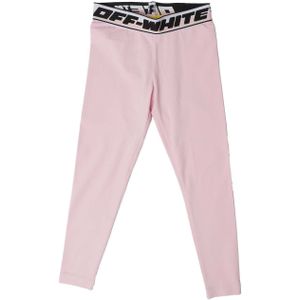 Off White - Logo Band Leggings - Pink - Slim Fit