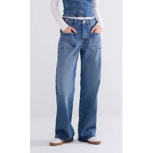 Summum 4s2712-5182 wide leg jeans bolivia ocean