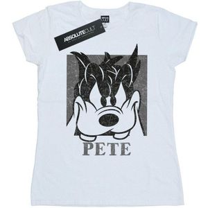 Li-cense Disney dames pete cropped head katoenen t-shirt