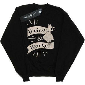 Li-cense Disney dames alice in wonderland raar en gek sweatshirt