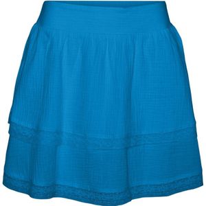 Vero Moda Vmnatali hw short lace skirt wvn ga kobalt