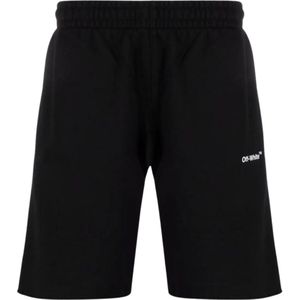 Caravaggio - Diag Sweatshort - Zwart - Sportbroeken