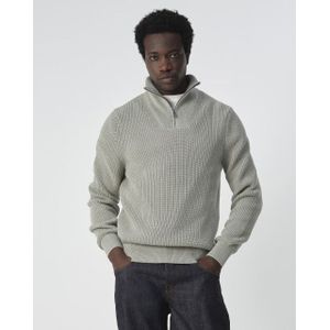 J.C. RAGS - Bernardo - Schipperstrui - Iceberg Green - Half Zip