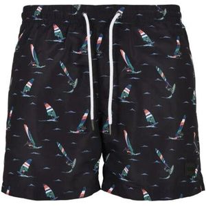 Urban Classics Heren surf print zwemshort