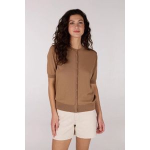 Jansen Amsterdam - Fifi Vest - Bruin - Dames