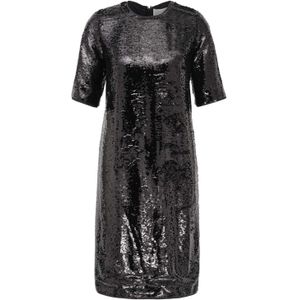 Boss - Dettia - Jurk - Multi kleur - Korte Mouwen - Pailletten
