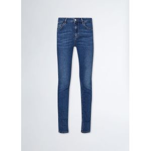 Liu Jo High-rise bottom up skinny jeans dark