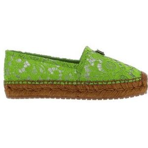 Dolce & Gabbana - Happy Garden - Instappers - Beige - Textiel