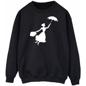 Li-cense - Disney - Dames Sweatshirt - Vliegend Silhouet - Katoen/Polyester