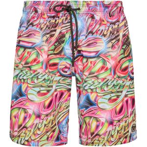 Boxershorts - Zwemshort met Logo - Allover Monogramprint