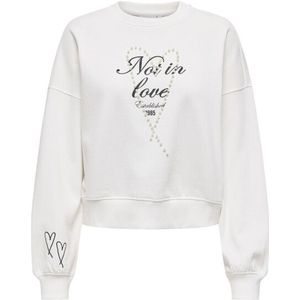 Only - Kiara L/S O-Neck Pearl SWT - Broek