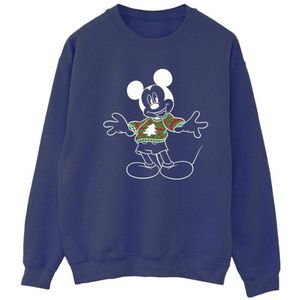 Sweater - Gedrukt - Katoen/Polyester - Lange Mouwen - Crew Neck