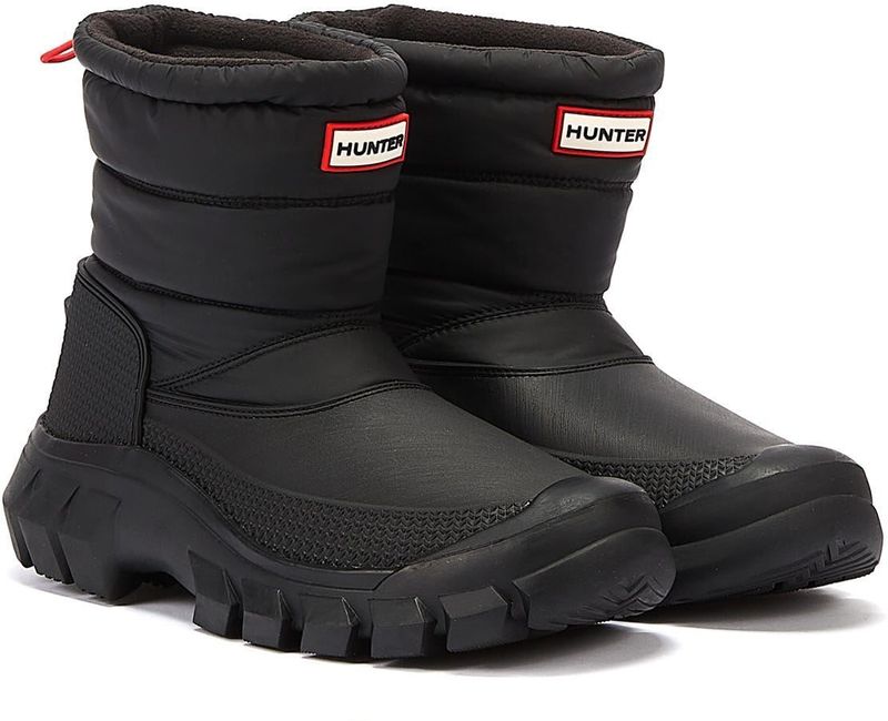 Hunter - Intrepid Short - Snowboots - Zwart - Gerecycled Nylon