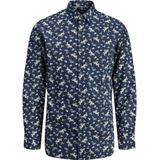 Jack & Jones Jprblayork print dobby l/s shirt
