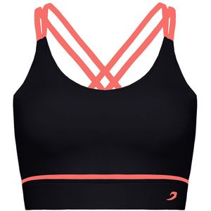 BoxRaw - Valerie - Sportbeha - Zwart - Gemiddelde Ondersteuning