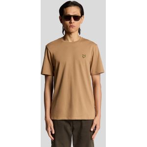Lyle & Scott - Shirt - Effen - Kwartmouw - Normale Pasvorm