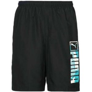 Puma - Grafisch Logo - Korte Broek - Zwart