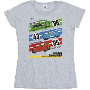 Li-cense Disney dames cars piston cup kampioenen katoenen t-shirt