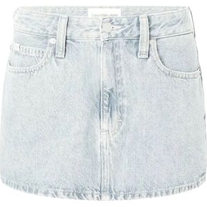 Calvin Klein Denim minirok wit