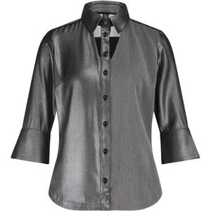 Zip73 - W25/200/03/045 - Blouse - Grijs - Lange Mouw