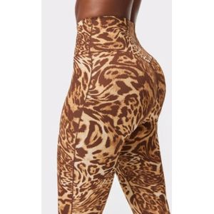 Stronger - I819-7011 - Legging - Luipaardprint - Hoge Taille