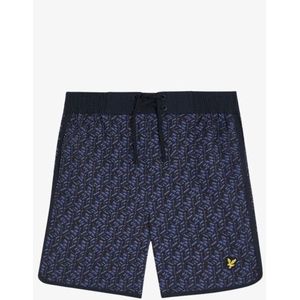 Kids Monogram Board Shorts - Multi - Polyester