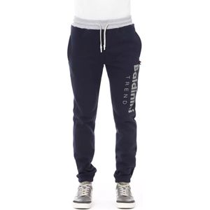 Logoprint Trainingsbroek Marineblauw