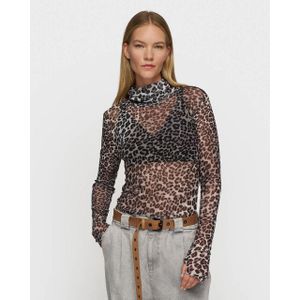 10 Days - 20-779-5204 - Top - Bruin - Lange Mouw