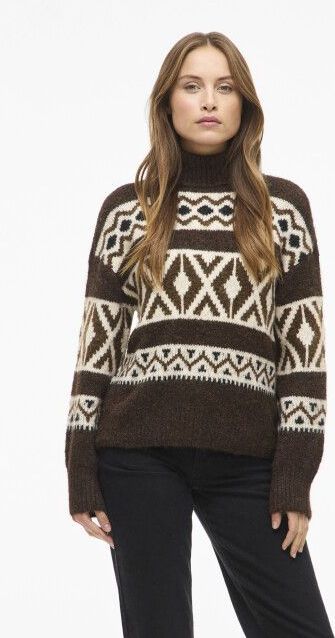 Vila Ena l/s turtle neck knit