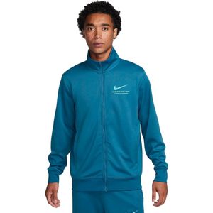 Nike - Trainingsjack - Blauw - Met Rits